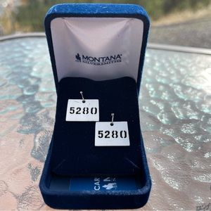 Montana Silversmiths Colorado State earrings